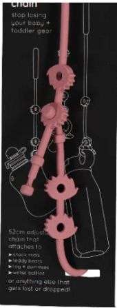 BABY ANTI-DROP CHAIN PINK