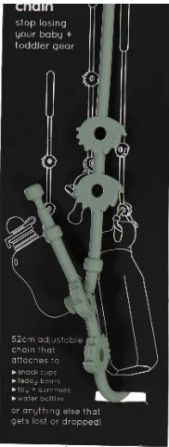 BABY ANTI-DROP CHAIN SAGE GREEN