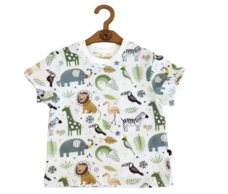 BABY TEE SHIRT AFRICAN PLAINS 12-18M