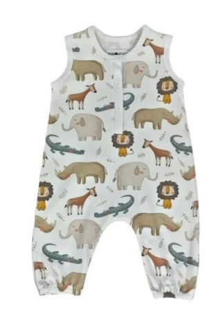 BABY ROMPER HENLEY OKAPI 3-6M