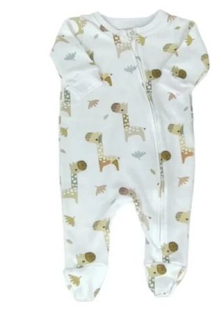 BABY ROMPER FOOTY KAMEELPERD 3-6M