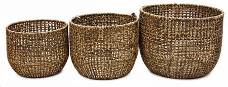 BANANA LEAF BOWL BASKET M 34X26X28