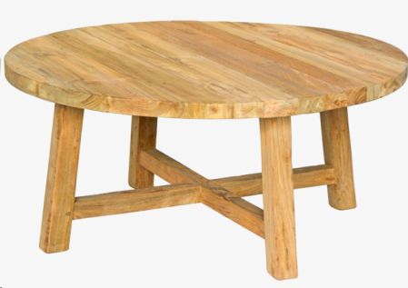 TABLE COFFEE TEAK DANK L 90X90X40