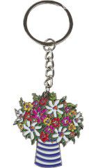 KEY RING JOYFUL FLOWERS