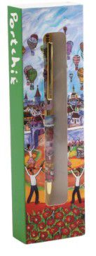 PEN BLACK INK HOT AIR BALLOONS