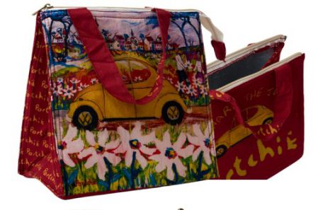 BAG COOLER LUNCH YELLOW BEETLE