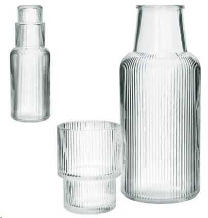 CARAFFE GLASS SET 850ML