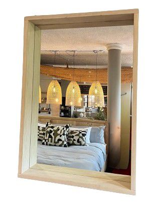 MIRROR DEEP FRAME ASH 84X120