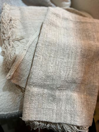 THROW NATURAL 185x130