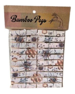 PEGS BAMBOO BEES & HONEY COMB 20