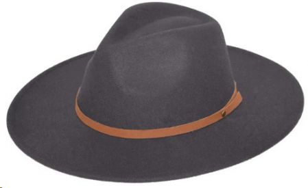 HAT LEE FEDORA CHARCOAL L/XL