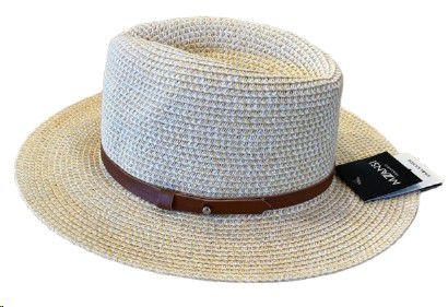 HAT SABI SANDS FEDORA IVORY 61CM
