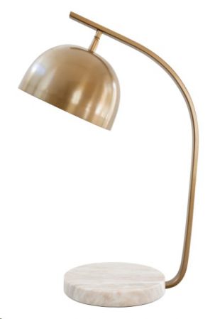 LAMP TABLE HIGHLAND BRASS