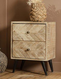 TABLE BEDSIDE MUNGO 40X30X54