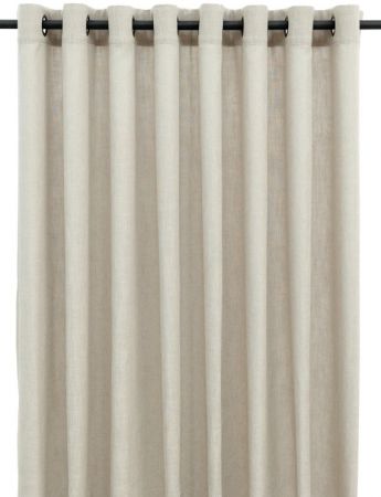 CURTAIN H TABI LINEN UNLINED SHELL 2.65X2.6