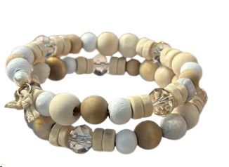BRACELET M MIA WRAP STONE