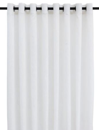 CURTAIN H TABI LINEN UNLINED WHISPER 2.65X2.6