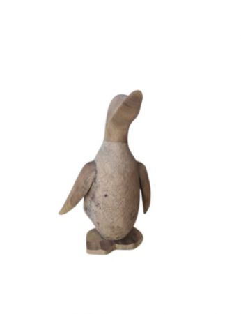 DECOR PENGUIN TEAK S 17CM