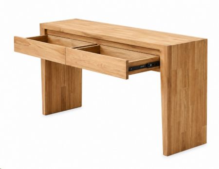 KAMA CONSOLE TABLE 2 DRAWERS TEAK 150X40X80
