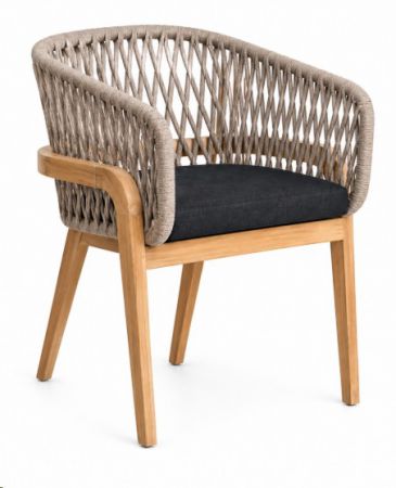 ARCH LEISURE CHAIR TEAK 60X60X75