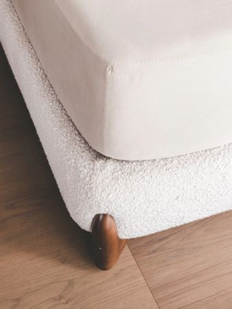 FITTED SHEET SANCTUARY TOFU Q XL 152X203X37