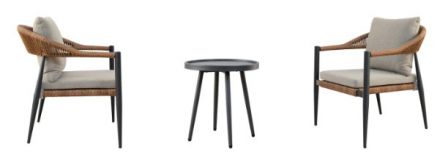 BALCONY OUTDOOR ZION SET RHINO 3PC