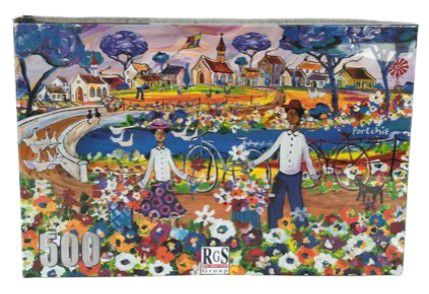 PUZZLE BRIDGE OVER THE RIVER 500PC