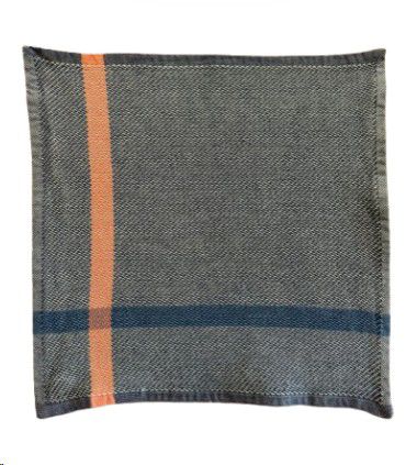 CLOTH FACE COTTON AQUA & PETROL BLUE