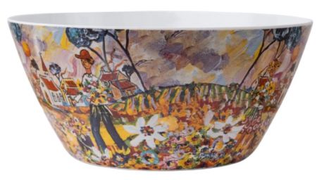 BOWL SALAD FIELD FLOWER PICKERS