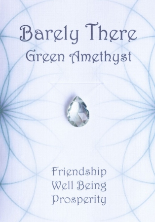 NECKLACE - GREEN AMETHYST