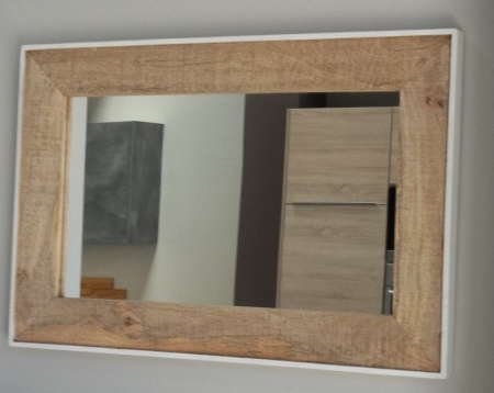 MIRROR WOODEN 90X4X60
