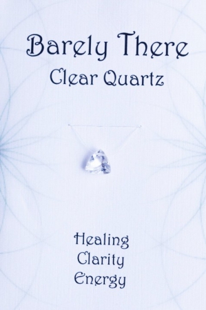 NECKLACE - TRILLION CLEAR QUARTZ