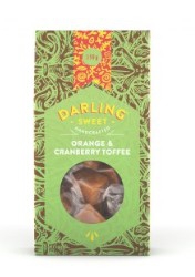 SWEETS TOFFEE ORANGE & CRANBERRY 150G