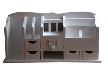 ORGANISER DESK MANGO MULTIDRAWER WHITE