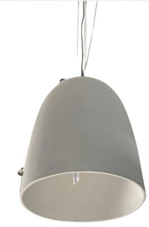 LIGHT PENDANT FC EGG CONCRETE/WHITE 85x85x77