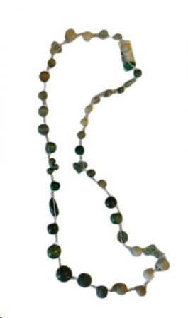 NECKLACE M BETTY BOO LONG SOFT SAGE