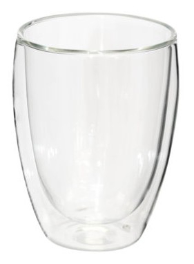 GLASS DOUBLE WALL COFFEE 300ML