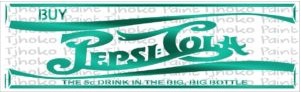 TJHOKO STENCIL 123 PEPSI COLA