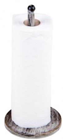 HOLDER KITCHEN ROLL GREY