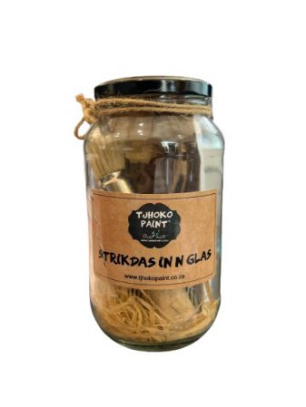 TJHOKO STRIKDAS IN N GLAS