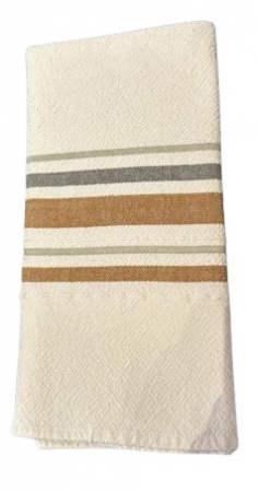 TOWEL LARGE COUNTRY PINSTRIPE ASSORTED