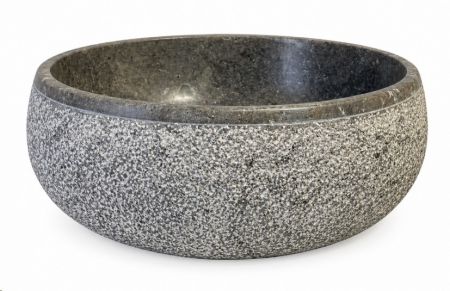 LOTUS ROUGH MARBLE BASIN GREY 40DIAx15