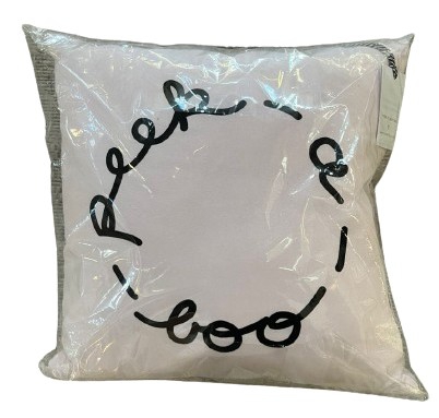 CUSHION PEEKABOO PINK
