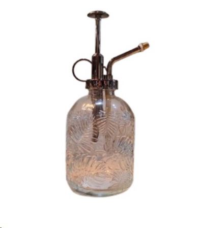 MISTER PLANT BOTTLE MONSTERA LEAVES CLEAR